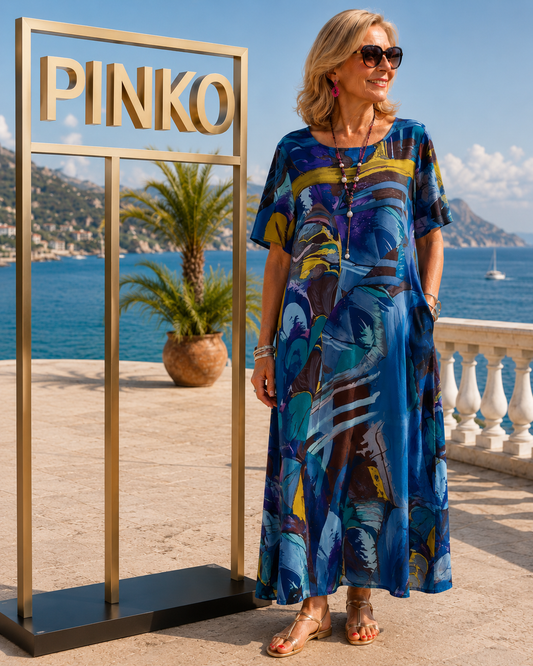 Abito in seta di gelso PINKO