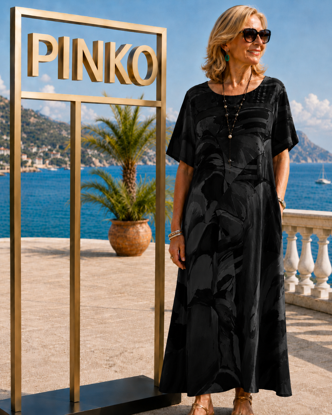 Abito in seta di gelso PINKO